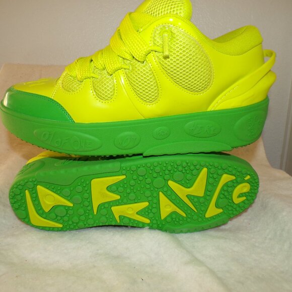 LaMelo Ball × PUMA La France Slime Yellow / Green Men's Size 13 US - Picture 1 of 12